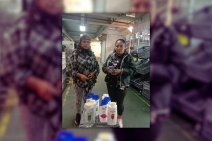 Las mujeres fueron detenidas y llevadas a audiencia por contravención de hurto, en Quito.