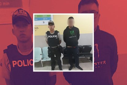 El detenido tiene antecedentes penales por juicio de alimentos.