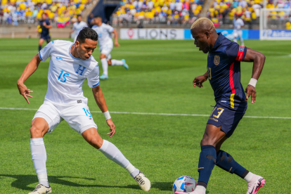 Enner Valencia fue el delantero titular de la Tri.