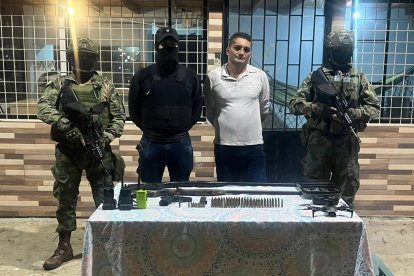 Las autoridades presentaron las evidencias