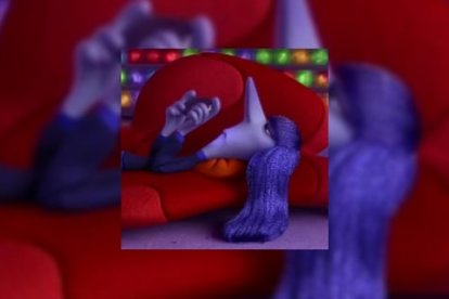 Ennui un personaje que aparece en la adolescencia de Riley.