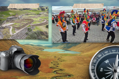 El cantón Cañar difunde su riqueza arqueológica en actos por el aniversario de creación.