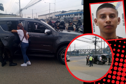 Yanko Said Ruiz Rosero, de 18 años, conducía este vehículo cuando junto a otras dos personas fueron atacados por criminales.