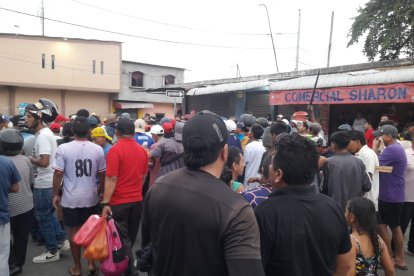 La gente se alarmó cuando ocurrió el hecho violento.