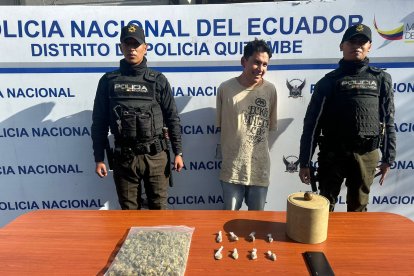 El sujeto fue aprehendido en la casa de su madre.
