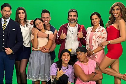 Elenco de la nueva producción ‘Los García’.