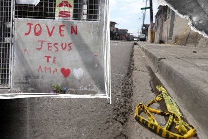 Los vecinos temen hablar del atentado ocurrido la noche del martes durante el velatorio.