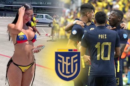 La modelo con los colores de Ecuador que dejó a todos locos.
