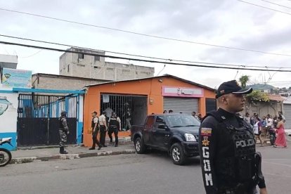 El hombre fue disparado a plena luz del día.