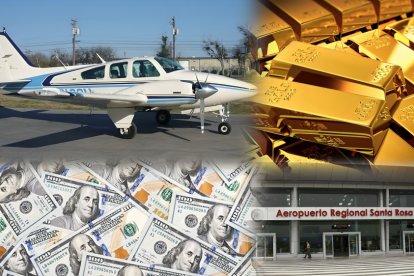 Avioneta fue baleada en el Aeropuerto de Santa Rosa