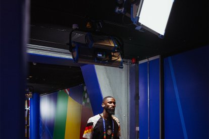 Antonio Rüdiger volvió a entrenar luego de cuatro días.