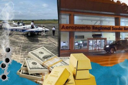 La novedad se suscitó en el aeropuerto Regional de Santa Rosa, en la provincia de El Oro. La avioneta no aterrizó.