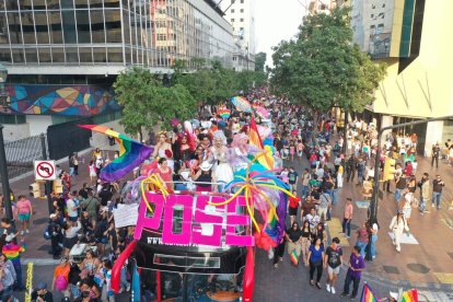 La marcha del Orgullo Guayaquil se celebró este 29 de junio.