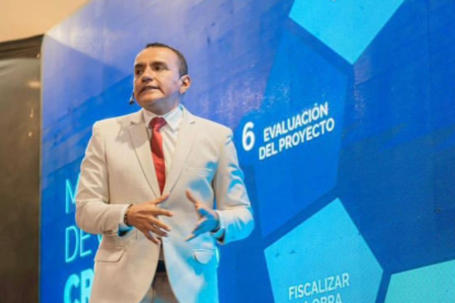 El alcalde de Portoviejo cuestionó a Daniel Noboa.