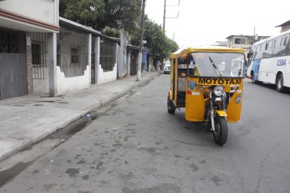En esta zona de Guayaquil, calle Chambers, ocurrió el ataque a un tricimotero.