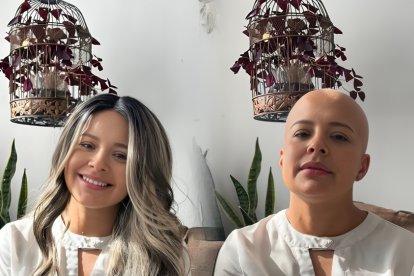 Viviana Ávila tiene 32 años de edad y es paciente oncologico