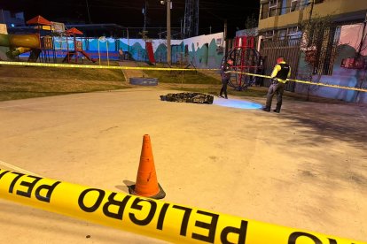 El hecho se registró en Calderón, norte de Quito