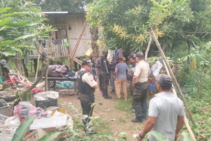 A la hora del almuerzo encontraron los cuerpos.
