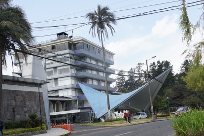 El Hotel Quito fue construido en la década de los 50.