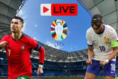 Francia y Portugal se enfrentan este 5 de julio.