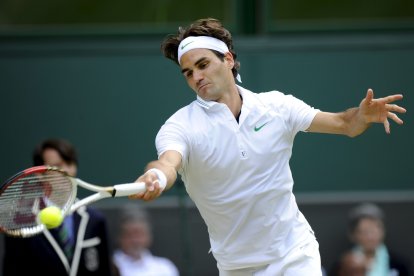 Victoria de Roger Federer sobre Novak Djokovic en Wimbledon