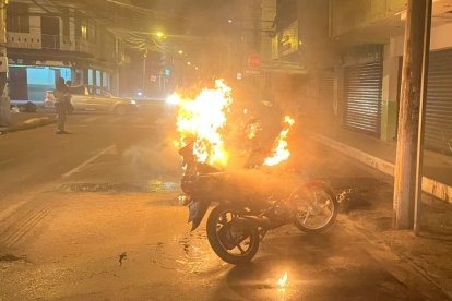 Actos vandálicos se registraron en el sur de Esmeraldas