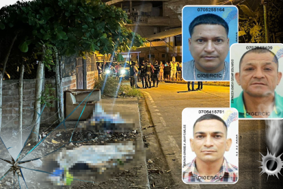 En el ataque fallecieron César Eduardo Espinoza Chica, Ricardo Andrés Idrovo Calle y Juan Carlos Idrovo Imaicela