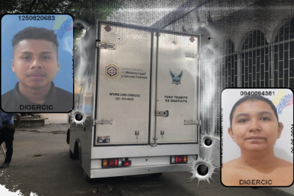 La pareja salió a comprar varillas a la parroquia La Unión. Le dispararon mientras iban en motocicleta.