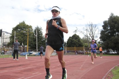 Rosalba Chacha culminó la fase de entrenamiento en Quito y seguirá la preparación en París.