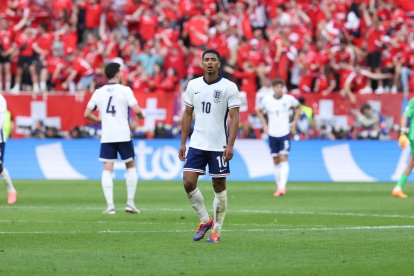 Jude Bellingham comandará el ataque de Inglaterra ante Países Bajos.