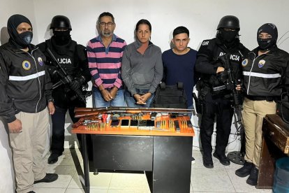 Los detenidos 'metían' terror en Santa Ana