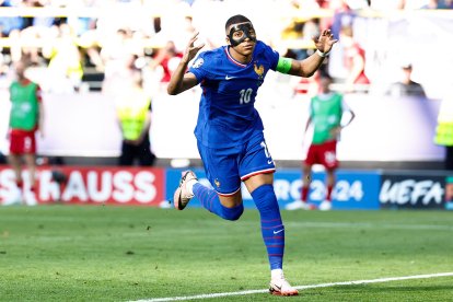 Kylian Mbappé disputó la Eurocopa 2024 con la selección de Francia.