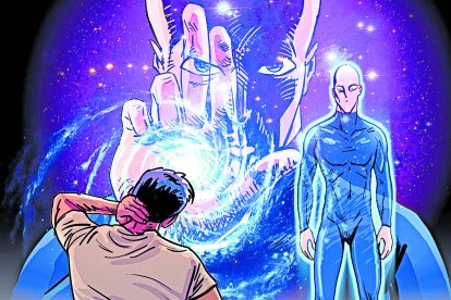 Jhandry Loja, de 26 años, recibió un mensaje importante del alienígena.