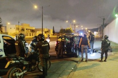 Las capturas se produjeron luego de una persecución al vehículo en el que iban los implicados.