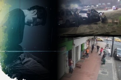 En la calle 10 de Agosto y avenida Quito, cuatro sujetos sometieron y se llevaron a un ciudadano. Una cámara de seguridad captó el hecho. El 4 de mayo pasado un adulto fue mayor víctima de secuestro. Lo hallaron muerto.