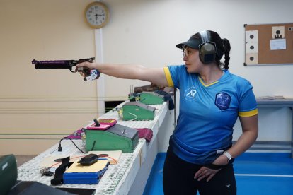 Diana Durango se prepara en el exterior para llegar en la mejor forma a París.