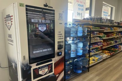 En Estados Unidos se instalan máquinas expendedoras de balas.