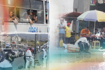 El torso fue hallado en el parterre central de la avenida Casuarina.