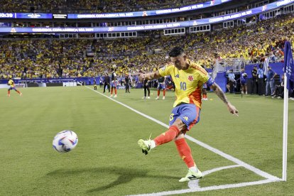 James Rodríguez es el ‘cerebro’ de la selección colombiana.