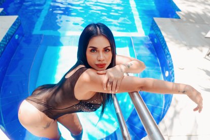 La modelo Anita Jima.