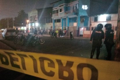 En este lugar ocurrió el hecho violento