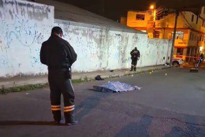 El cadáver fue llevado a la morgue de la Policía Nacional.