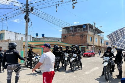 El ataque generó pánico en el barrio Rayito de Luz, al noreste de Machala.