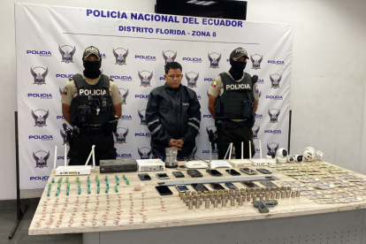 Una persona fue detenida durante el operativo.