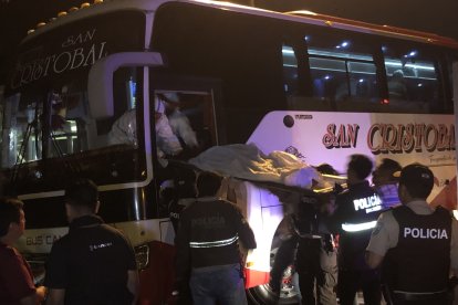 Unas de las víctimas se embarcaron en Babahoyo y su destino era Tulcán.