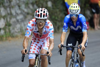 Richard Carapaz del EF Education - EasyPost el más combativo del Tour de Francia.