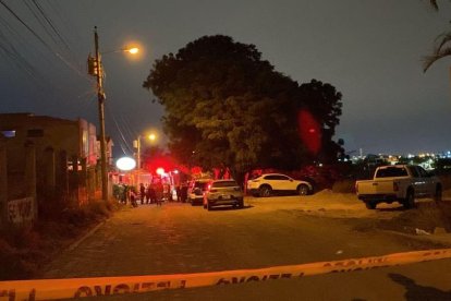 El triple crimen ocurrió en un restaurante, en el sector de Barbasquillo. La Policía aún no especifica contra quién iba dirigida la balacera.