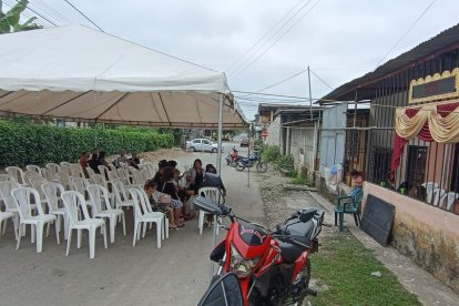 El  cuerpo fue velado con una cerveza y música, acatando la voluntad  de la víctima mortal.