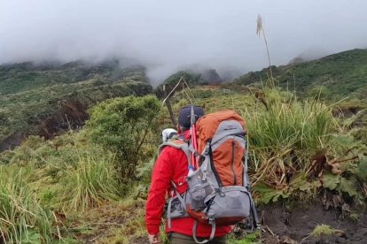 Dos personas más se encuentran desaparecidos en el volcán Tungurahua.