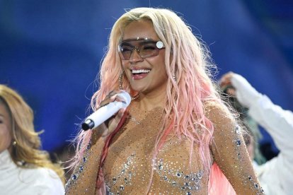 La cantante colombiana conquisto el Santiago Bernabéu cuatro noches seguidas.